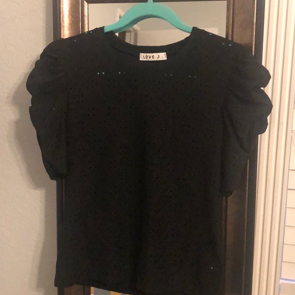 Black dress shirt